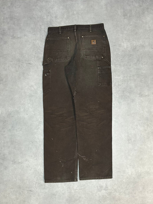 00's CARHARTT「DOUBLE NKEE」ダックペインターパンツ