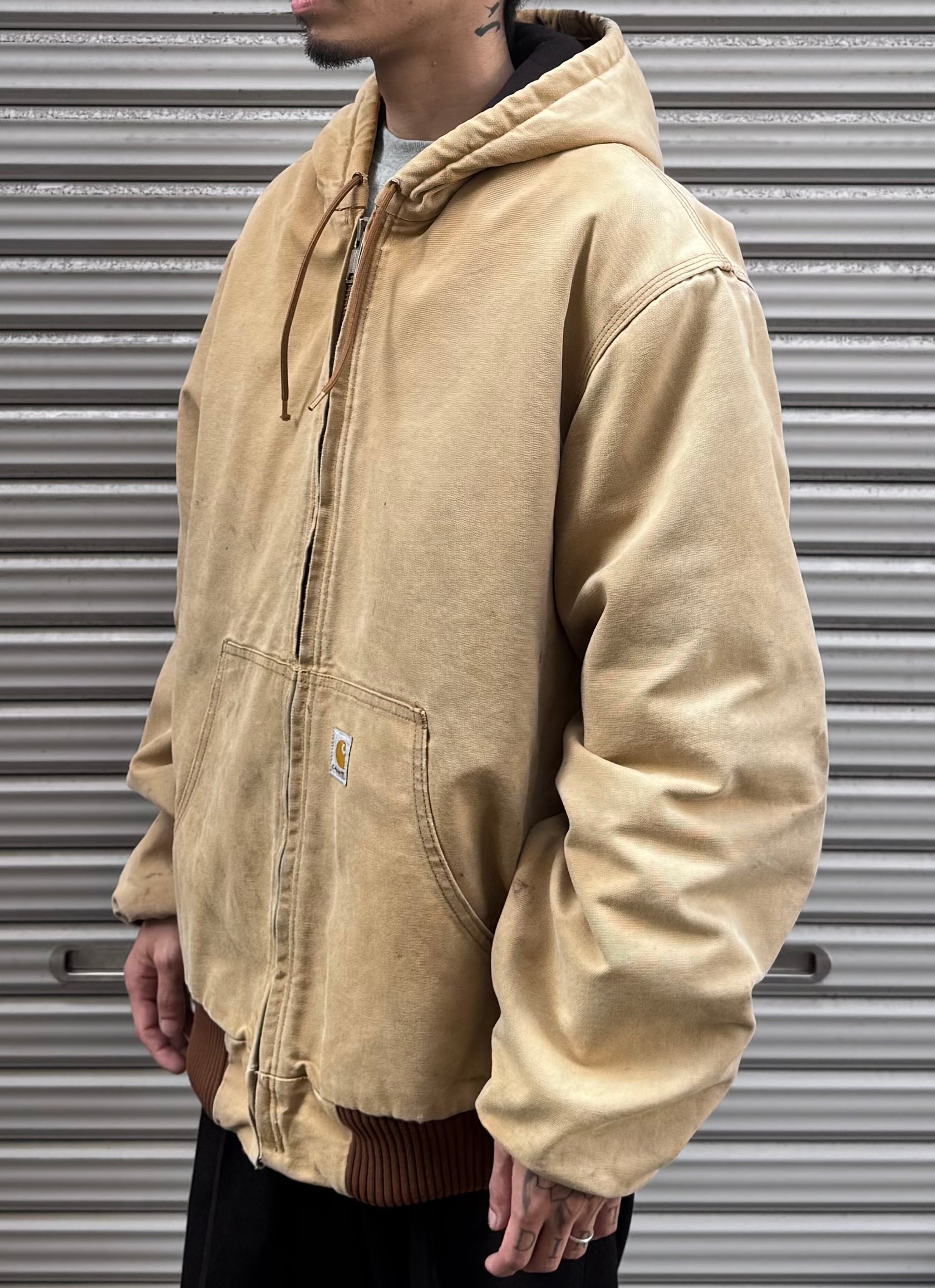 90’s~00’s Carhartt「アクティブジャケット」USA製 サンドベージュ