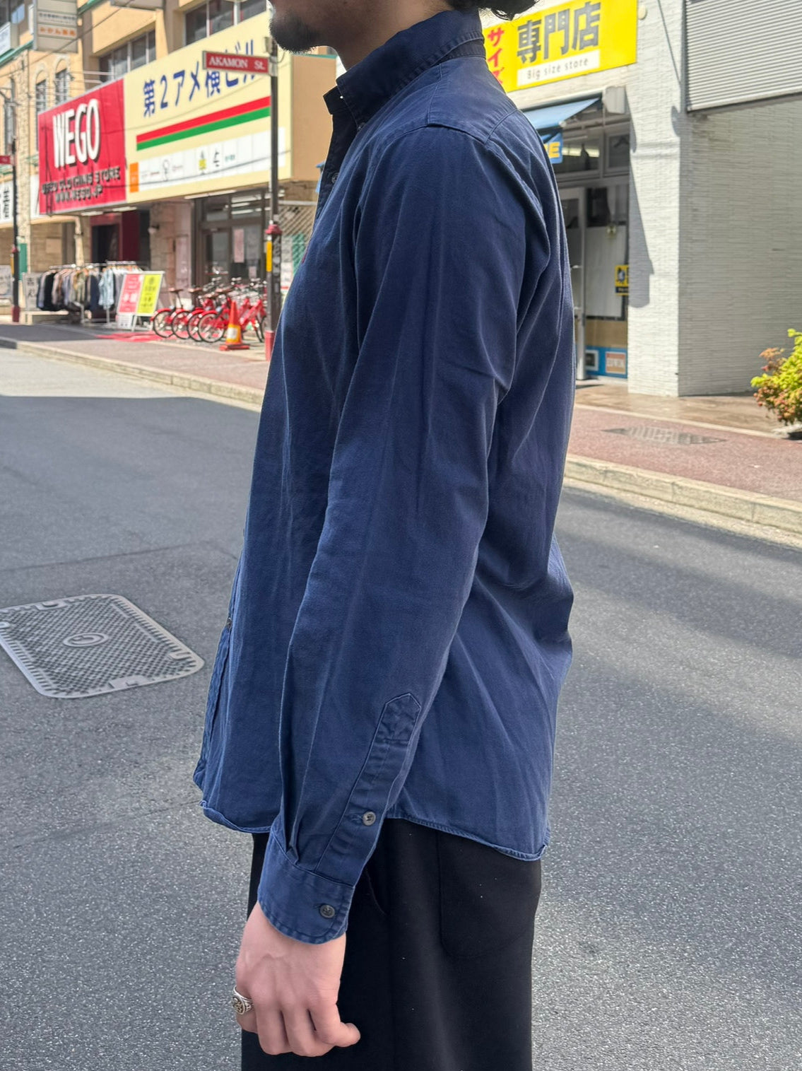 00's RALPH LAUREN 「CUSTOM FIT」ボタンダウンシャツ