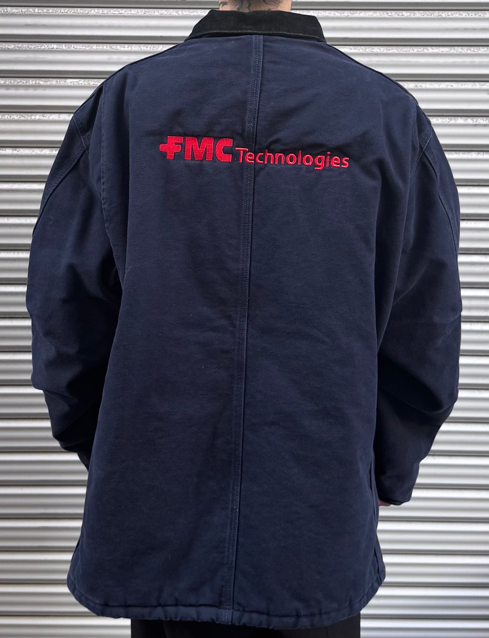 00’s Carhartt「FMC Technologies」トラディショナルコート