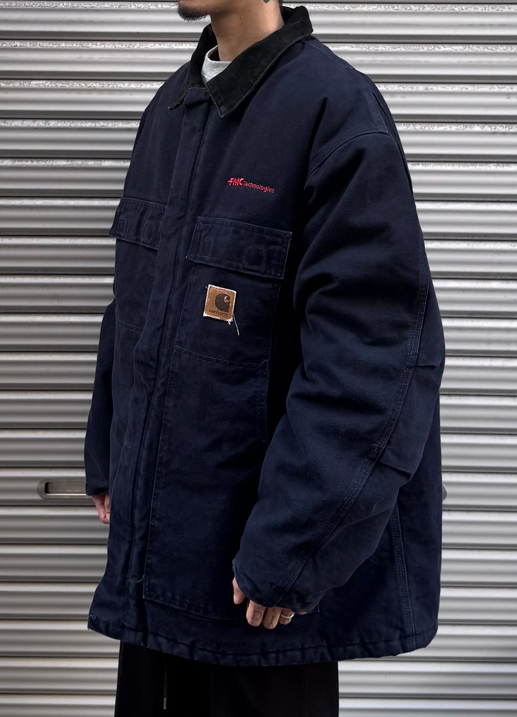 00’s Carhartt「FMC Technologies」トラディショナルコート