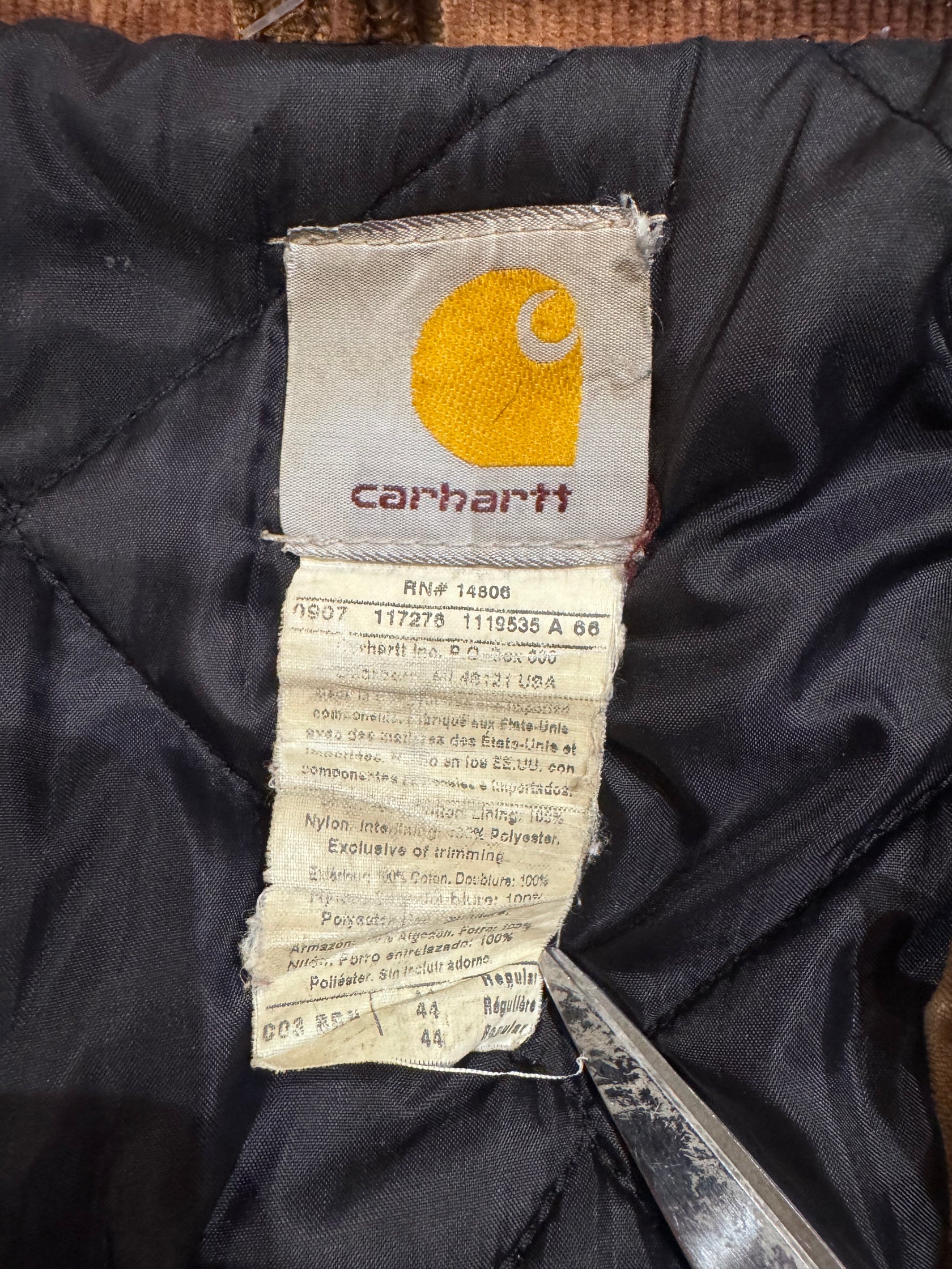 90’s~00’s Carhartt トラディショナルコート