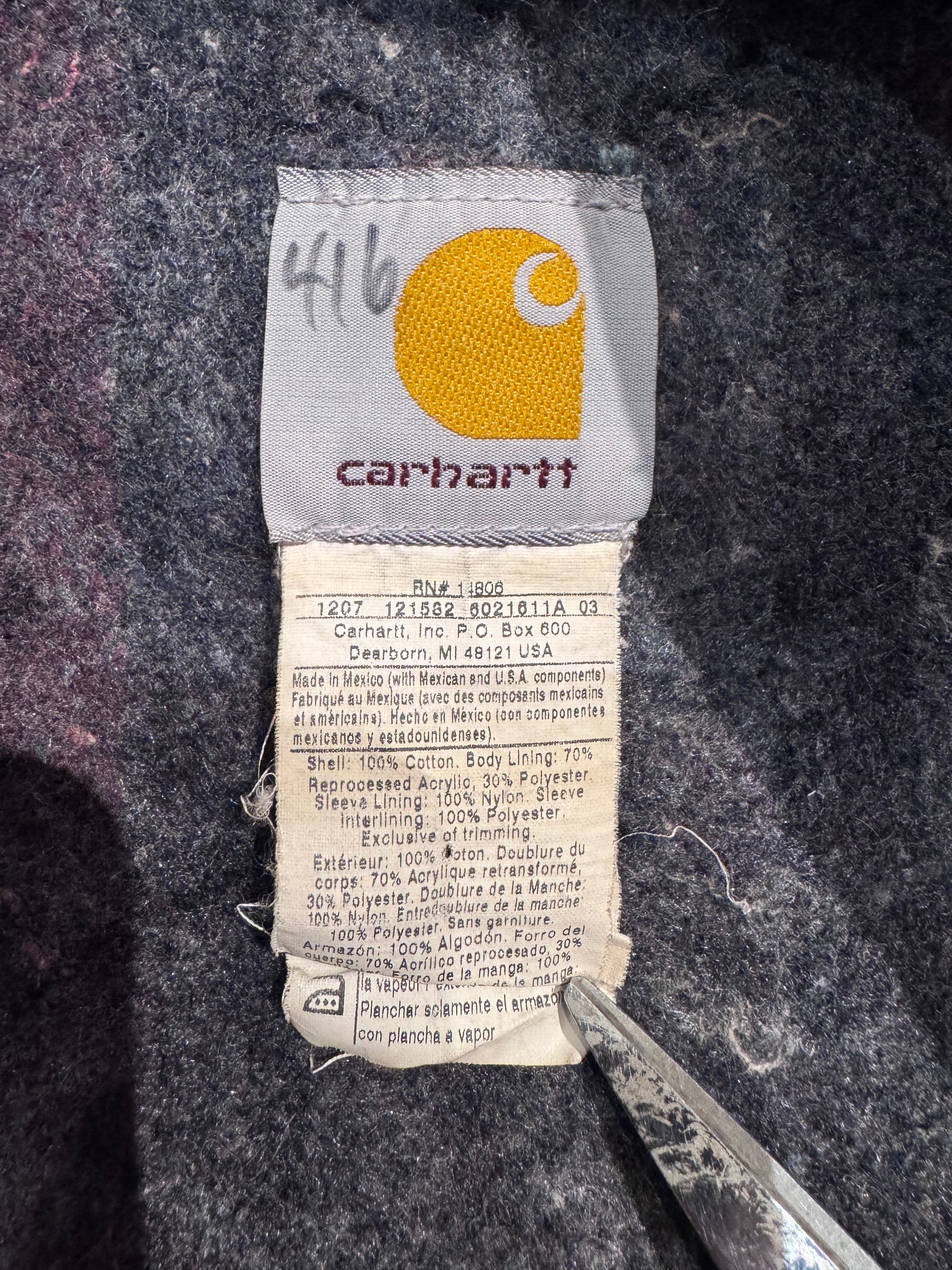 90’s~00’s Carhartt 「TOYOTA ACTON」 チョアコート