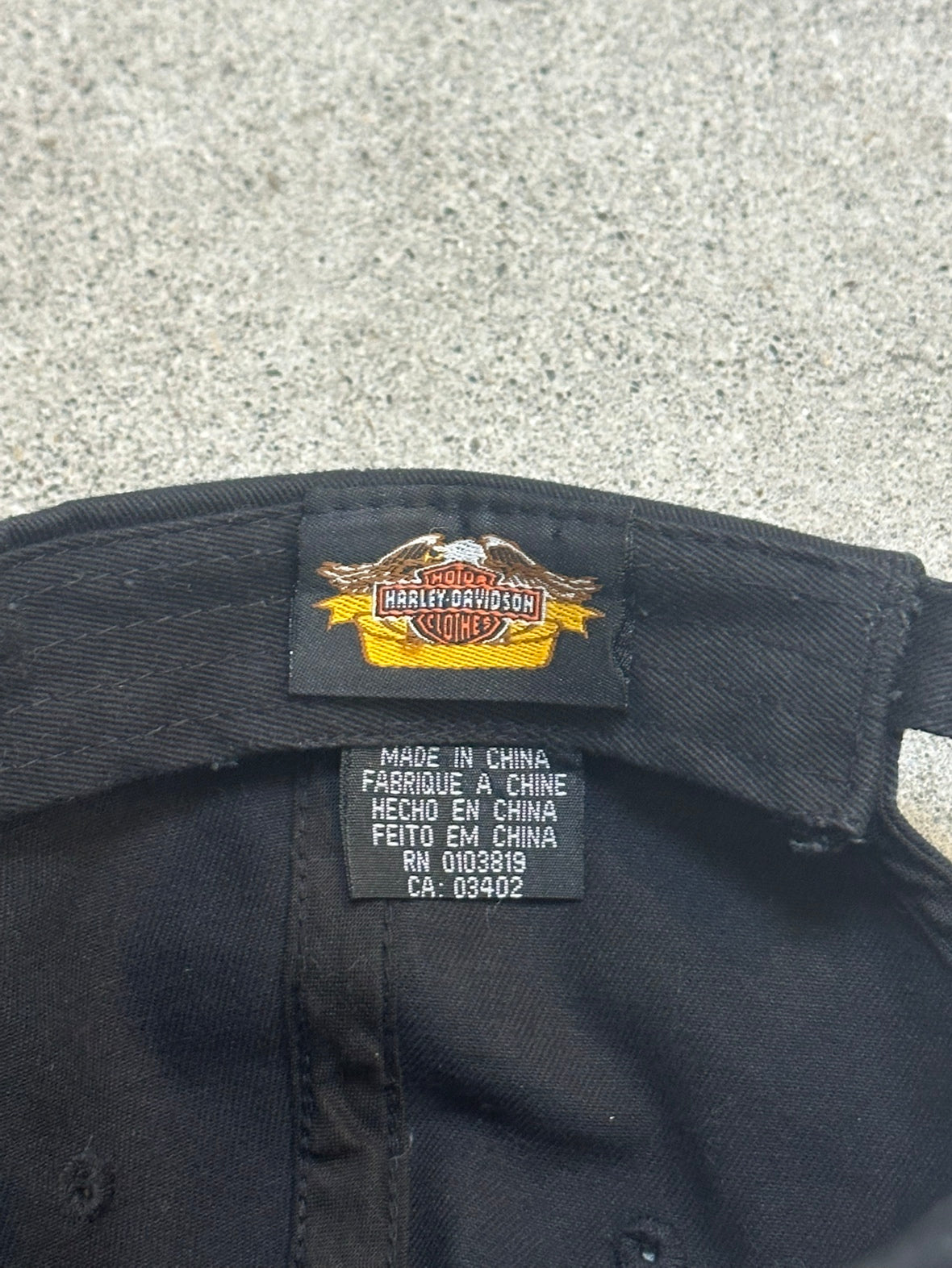 90's HARLEY DAVIDSON 「Eagle Logo」キャップ