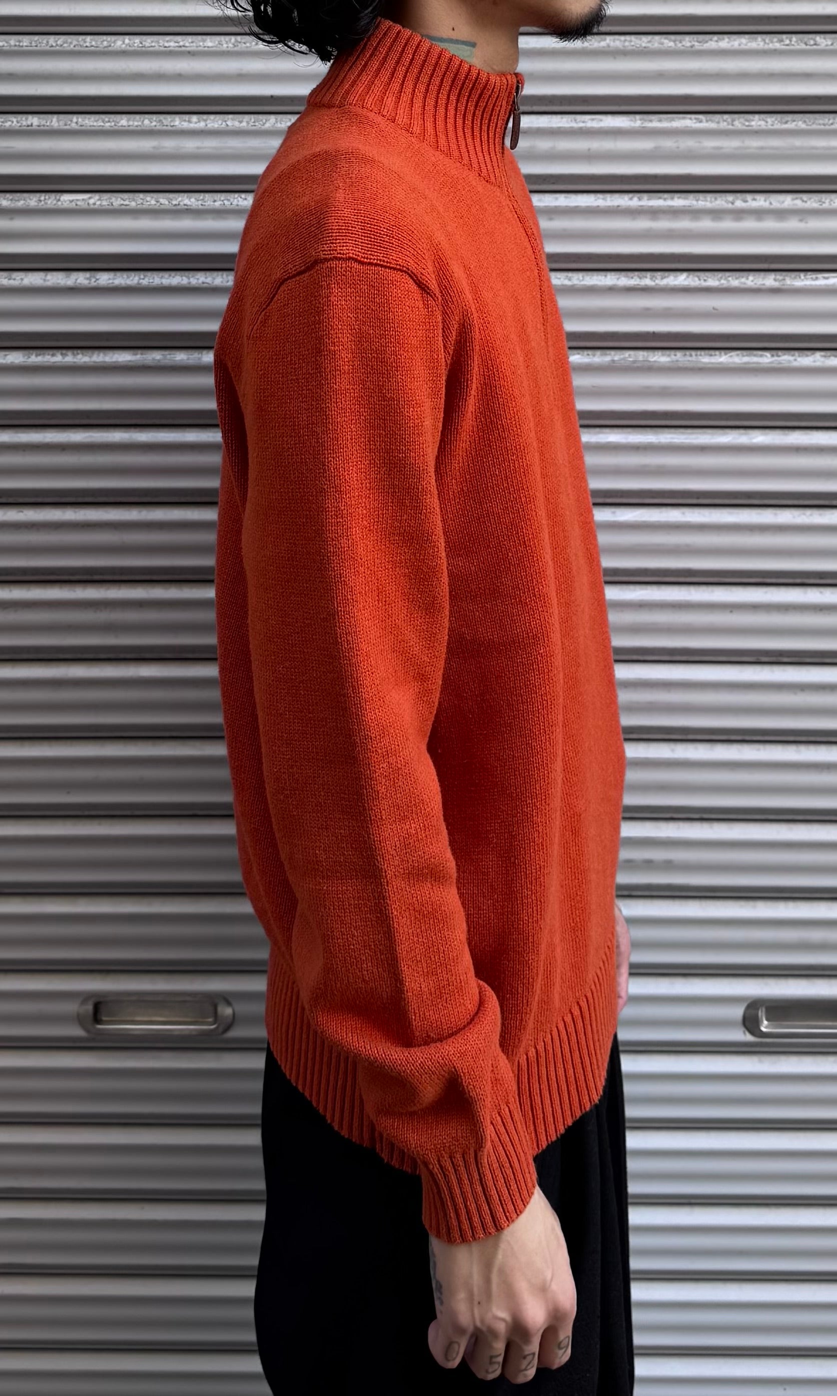 90’s「POLO by Ralph Loren」ハーフジップニット
