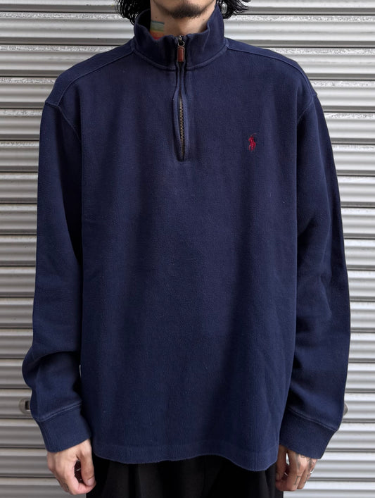 90’s「POLO by Ralph Loren」ハーフジップニット