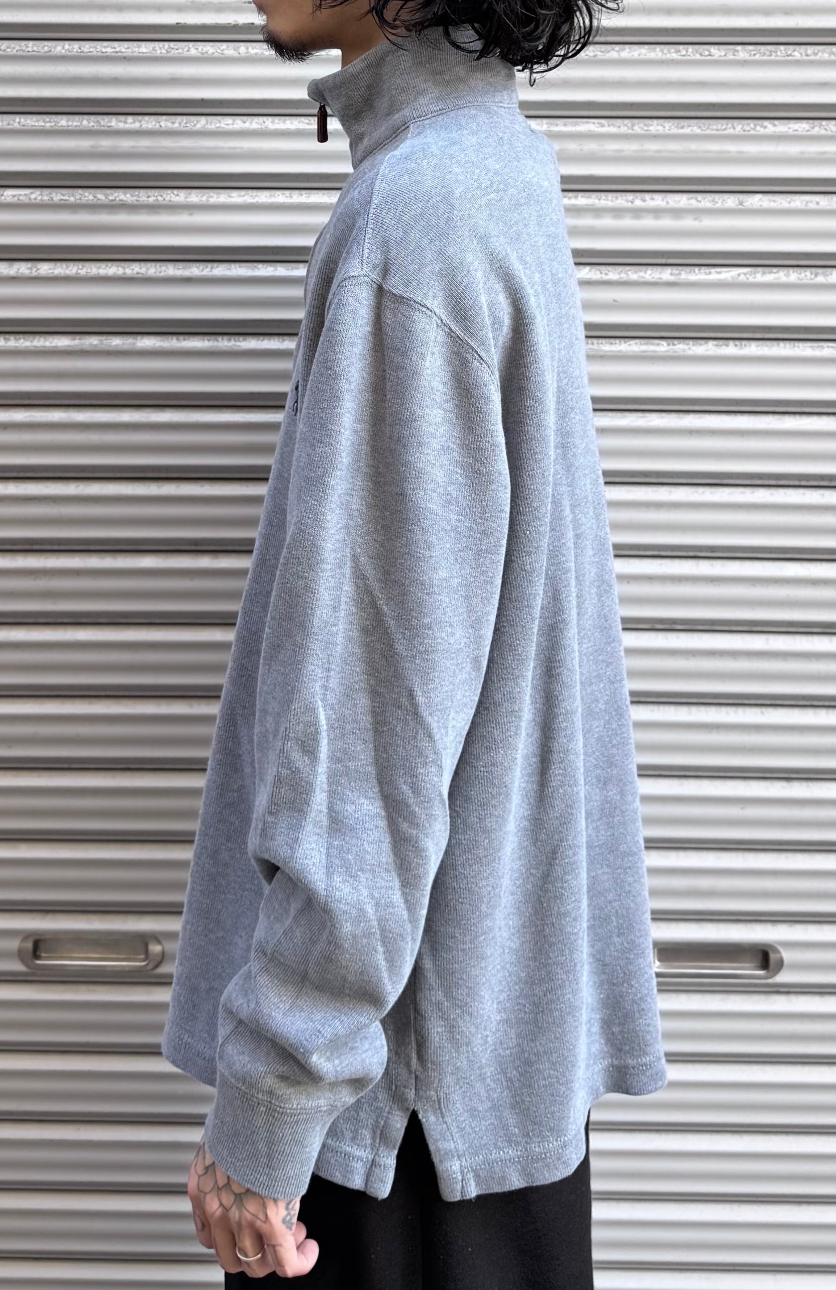 90’s「POLO by Ralph Loren」ハーフジップニット