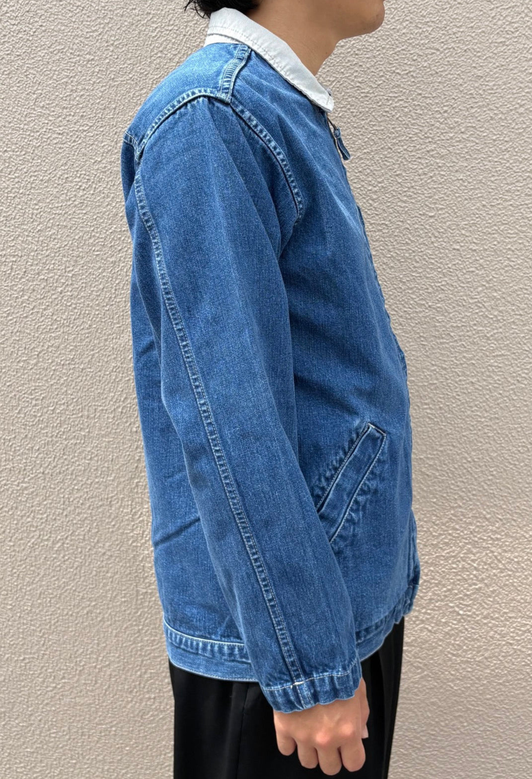 90's LANDS END デニムスウィングジャケット