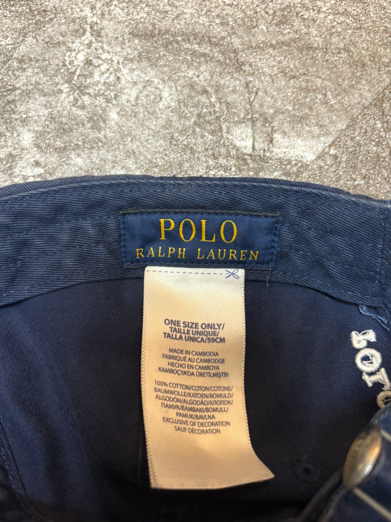 00's RALPH LAUREN「ポロベア」キャップ