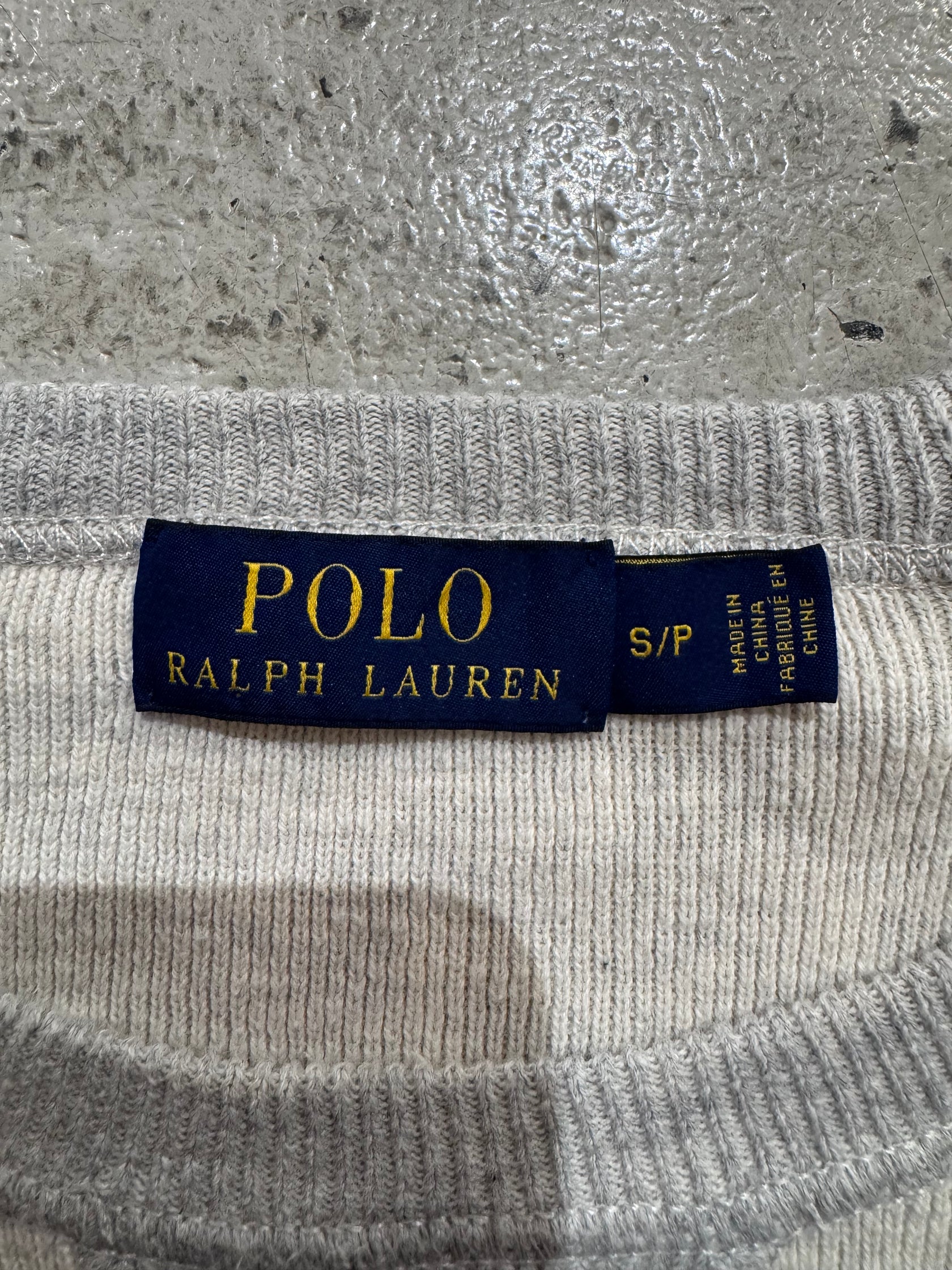 00’s「POLO Ralph Loren」ラグランスリーブニット