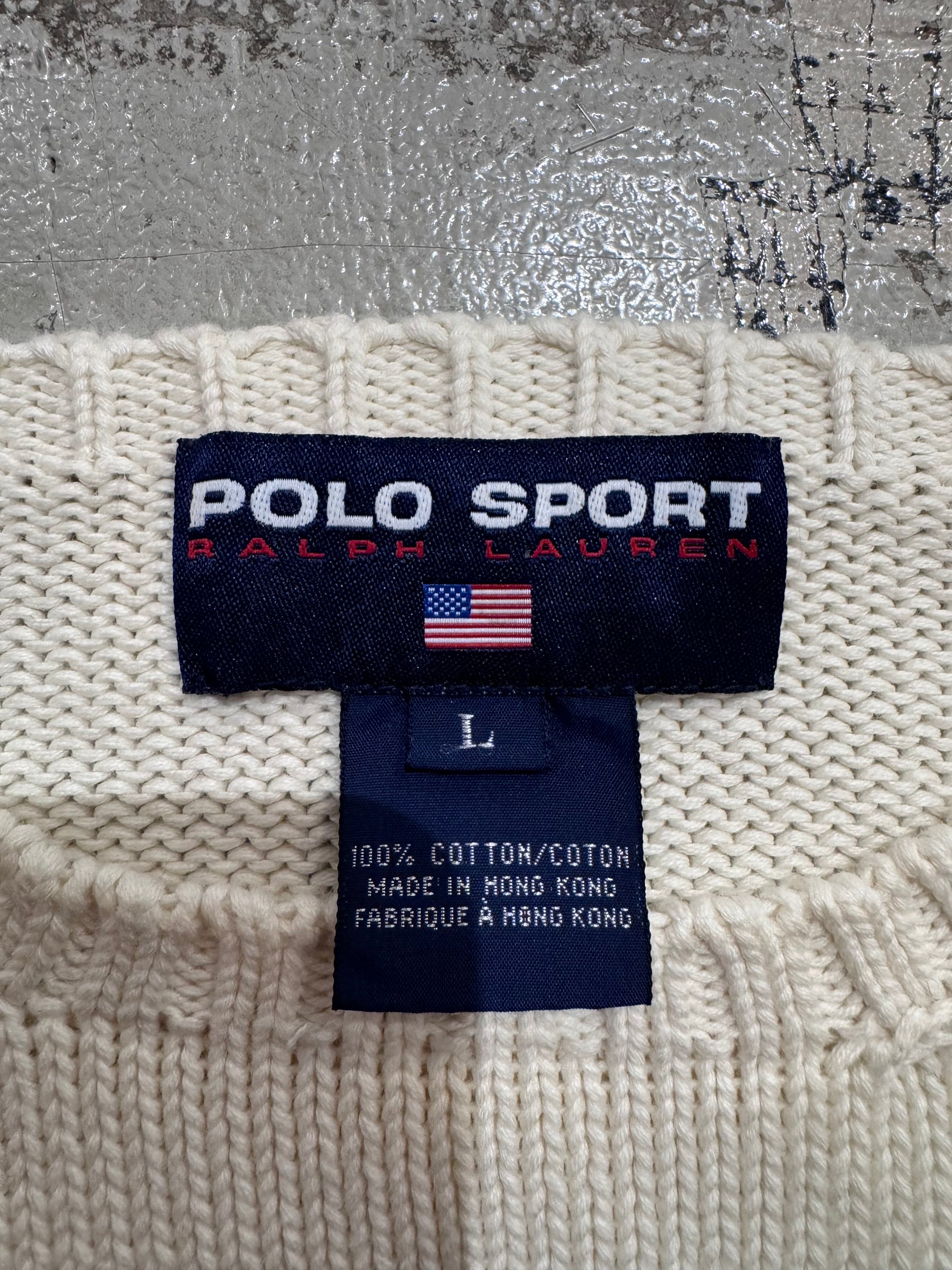 90’s「POLO SPORT」ニット