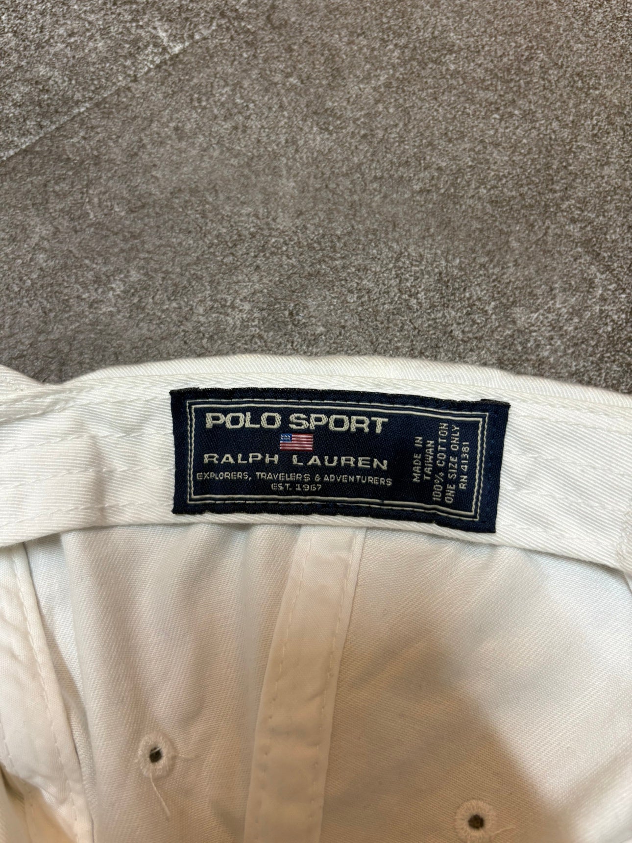 90's~00's  RALPH LAUREN「 POLO SPORT」キャップ