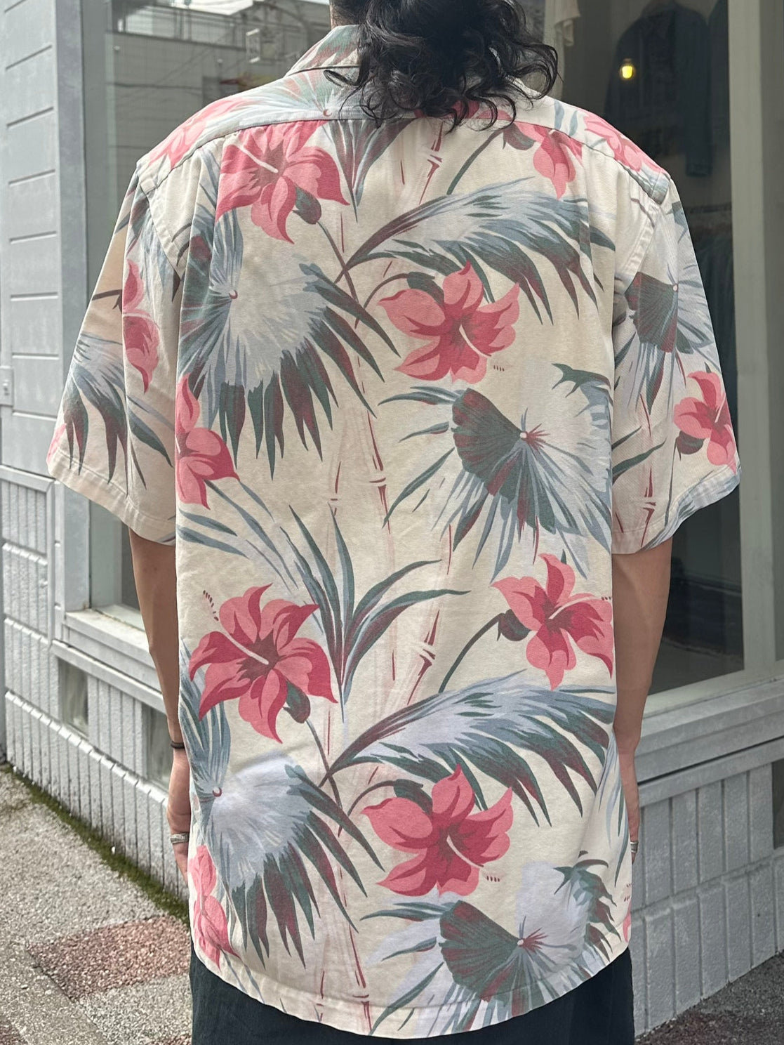 90's RALPH LAUREN「CALDWELL」オープンカラーシャツ