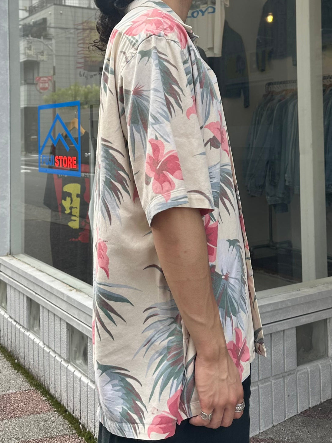 90's RALPH LAUREN「CALDWELL」オープンカラーシャツ