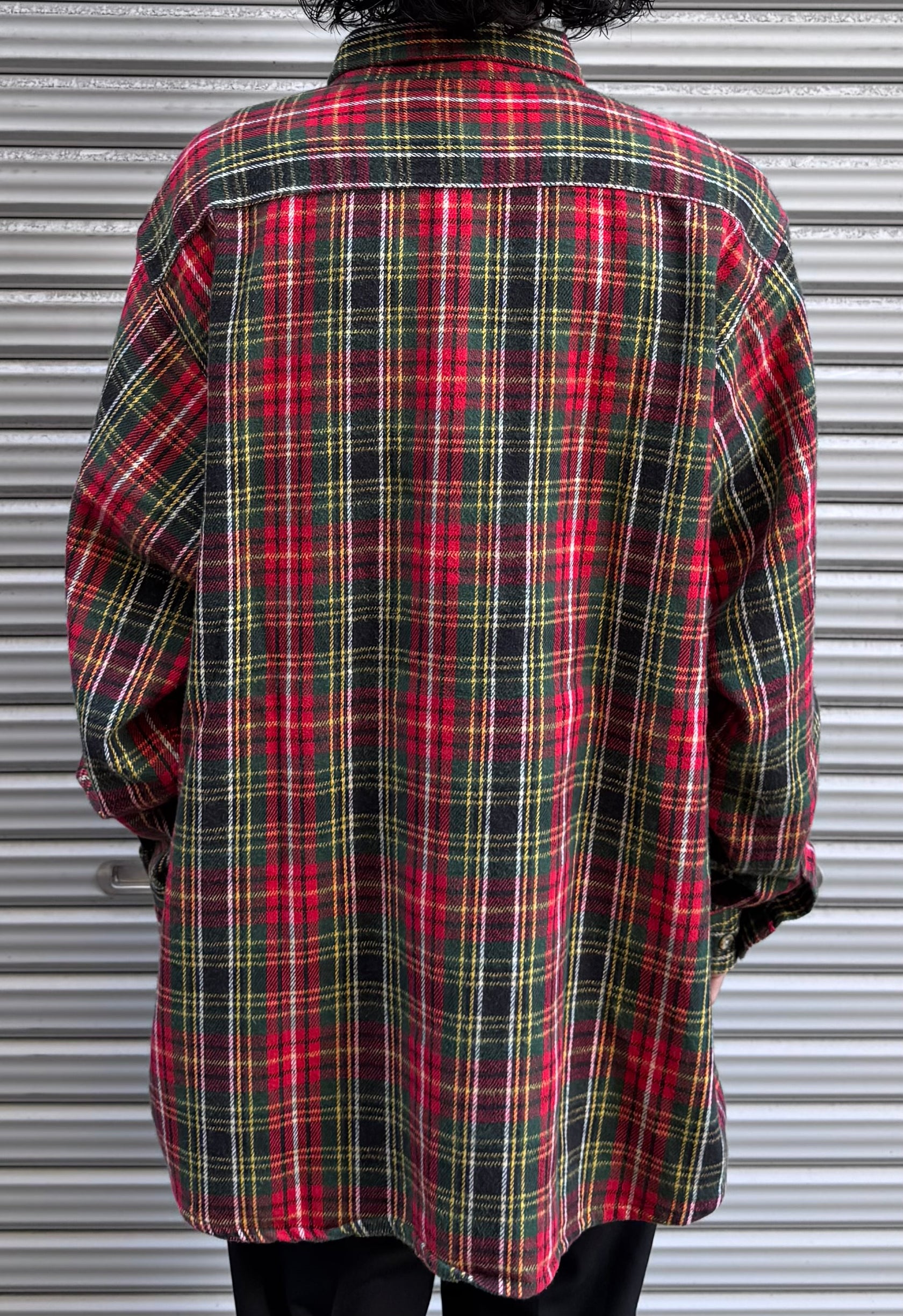 90’s「FIVE BROTHER」ネルシャツ