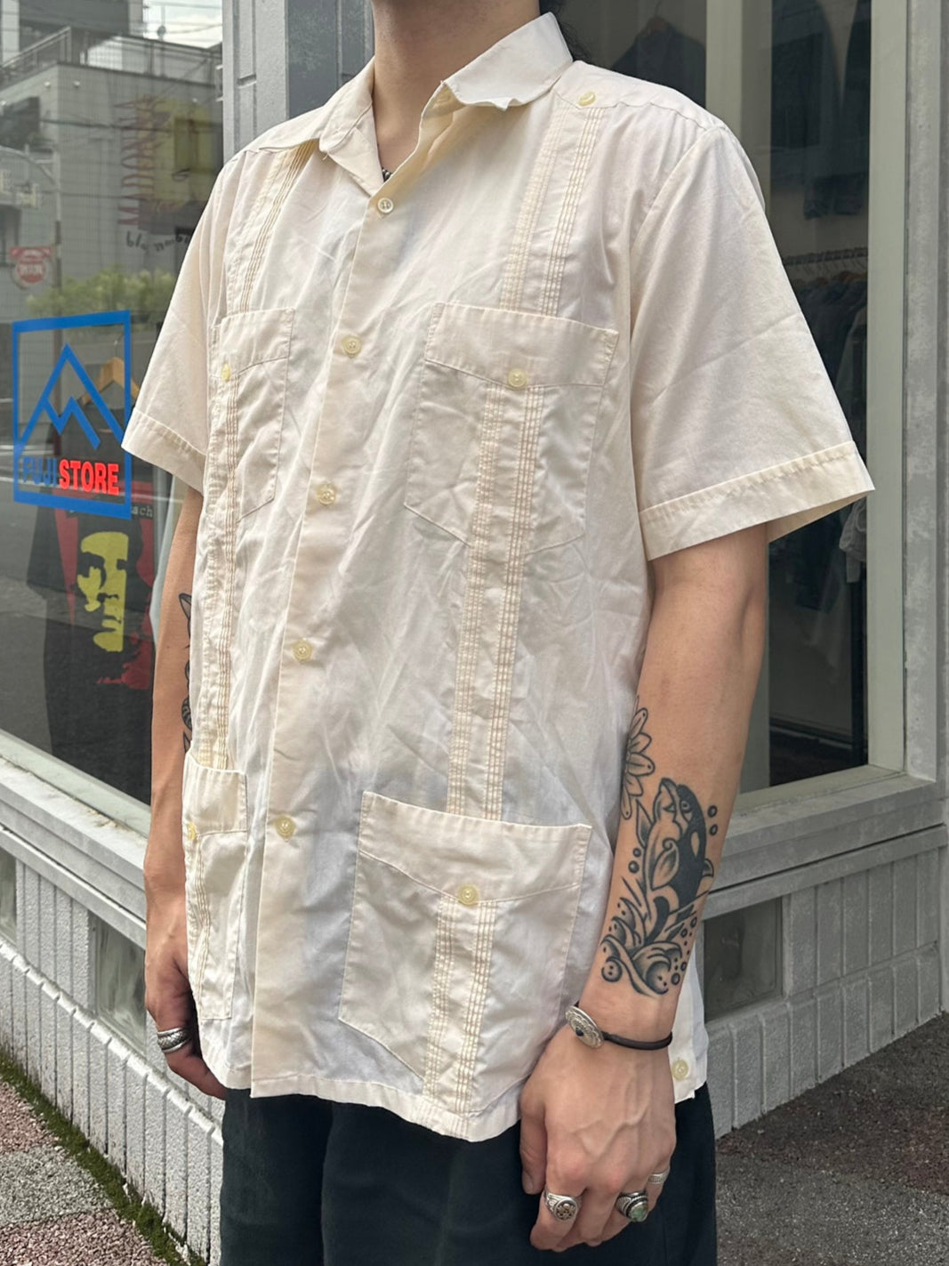 80's D'ACCORD キューバシャツ