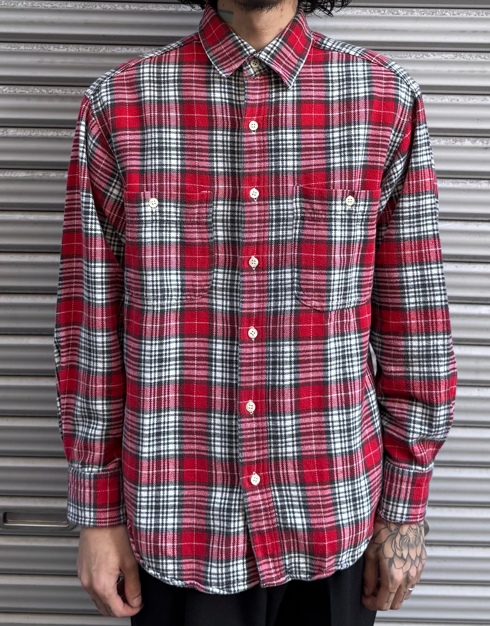 90’s「OLD GAP」ネルシャツ