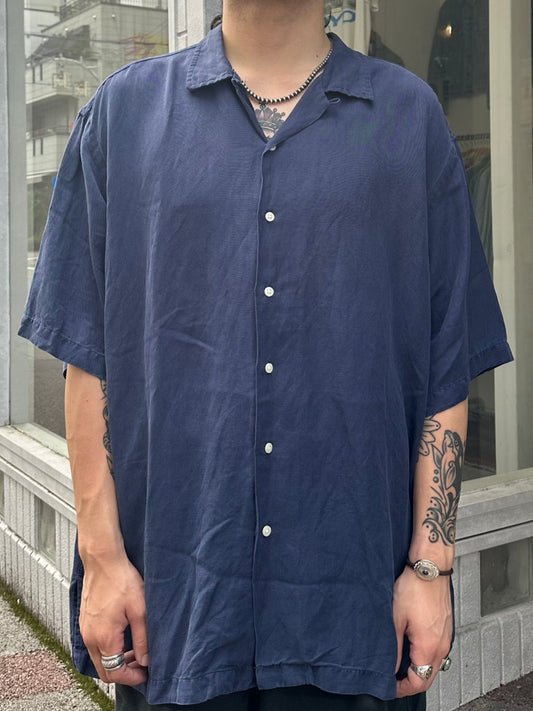 90's RALPH LAUREN「CALDWELL」オープンカラーシャツ