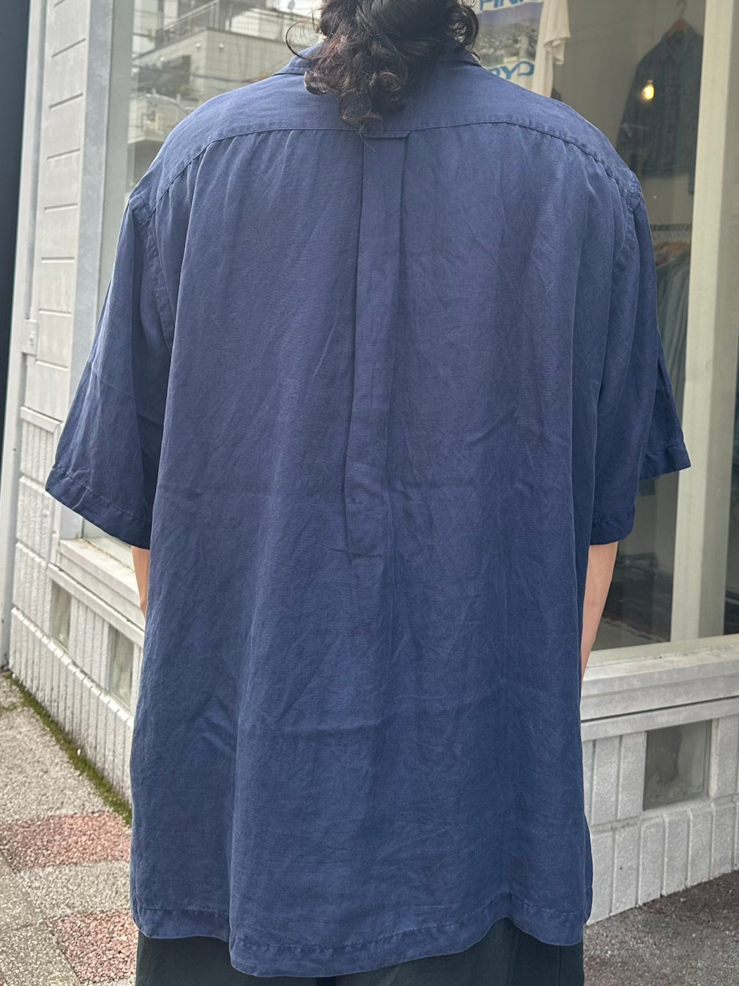 90's RALPH LAUREN「CALDWELL」オープンカラーシャツ