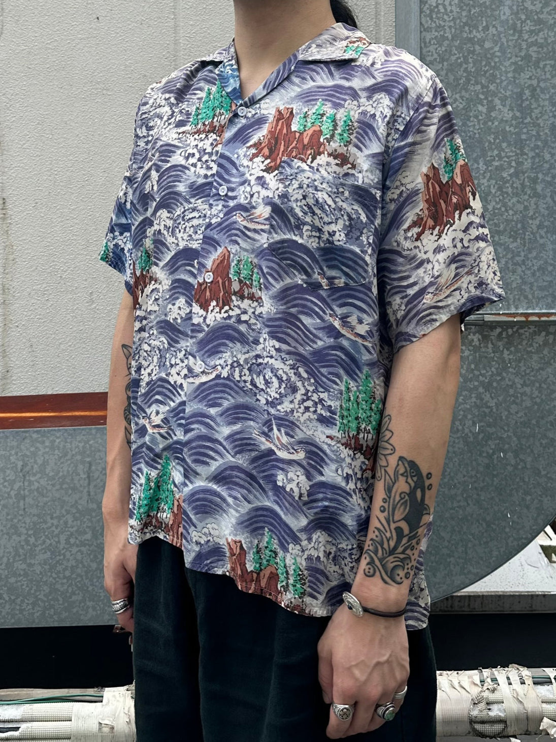 50's VINTAGE アロハシャツ