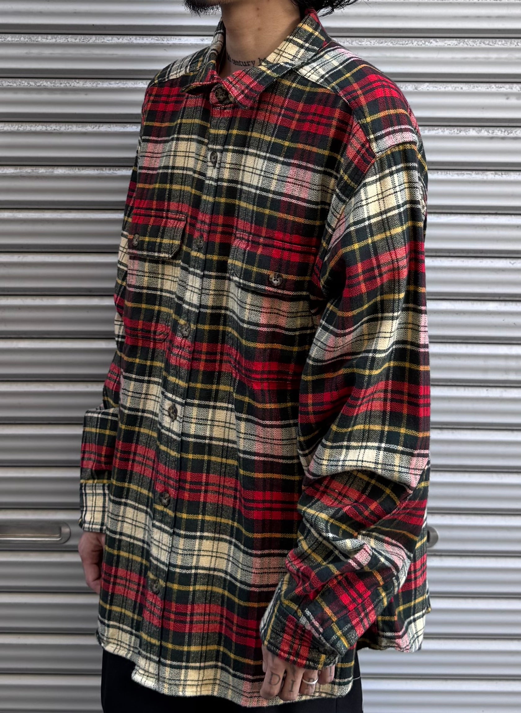 00's 「Woolrich」ネルシャツ
