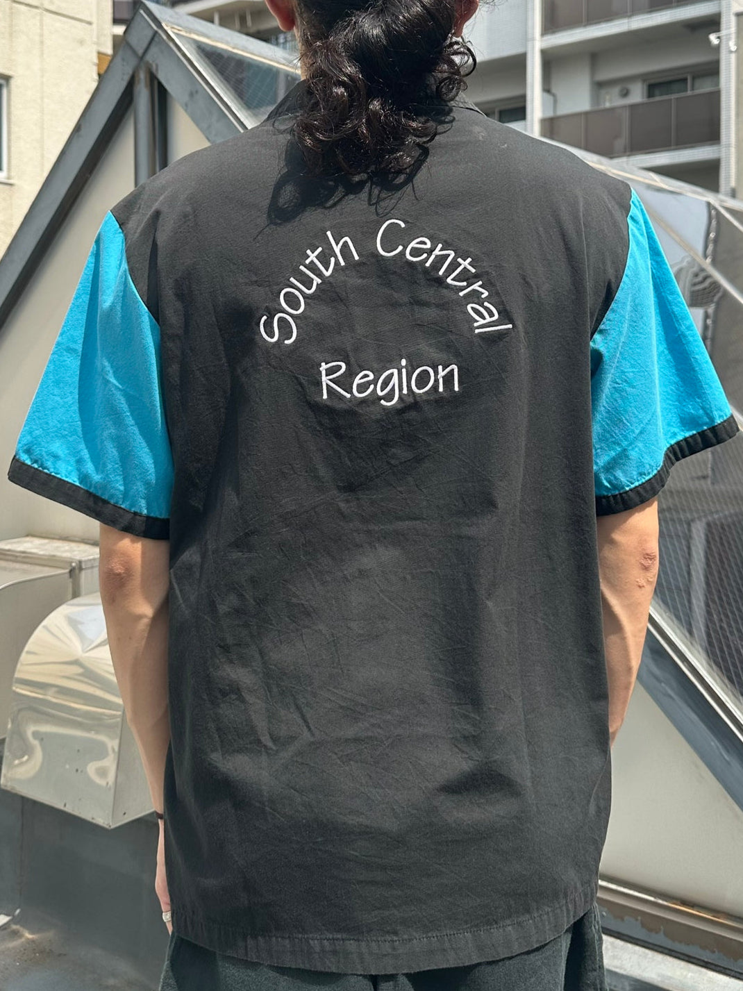 90's HILTON「BOWLING SHIRT」ボウリングシャツ