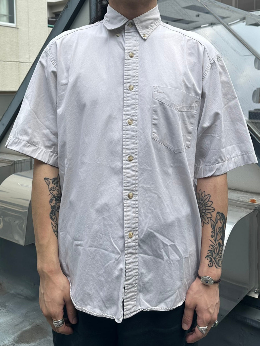 90's GAP「Work」ボタンダウンシャツ