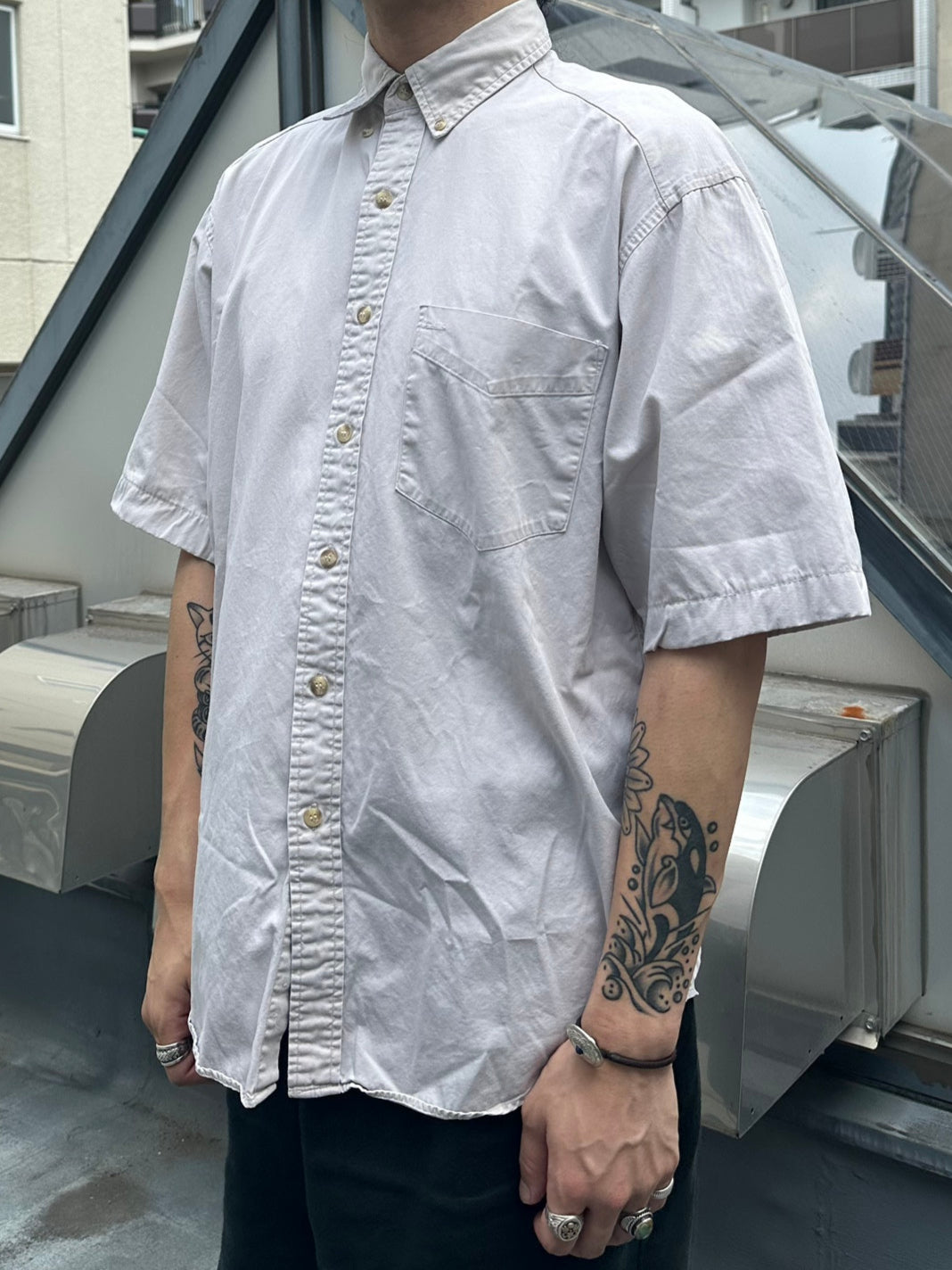 90's GAP「Work」ボタンダウンシャツ