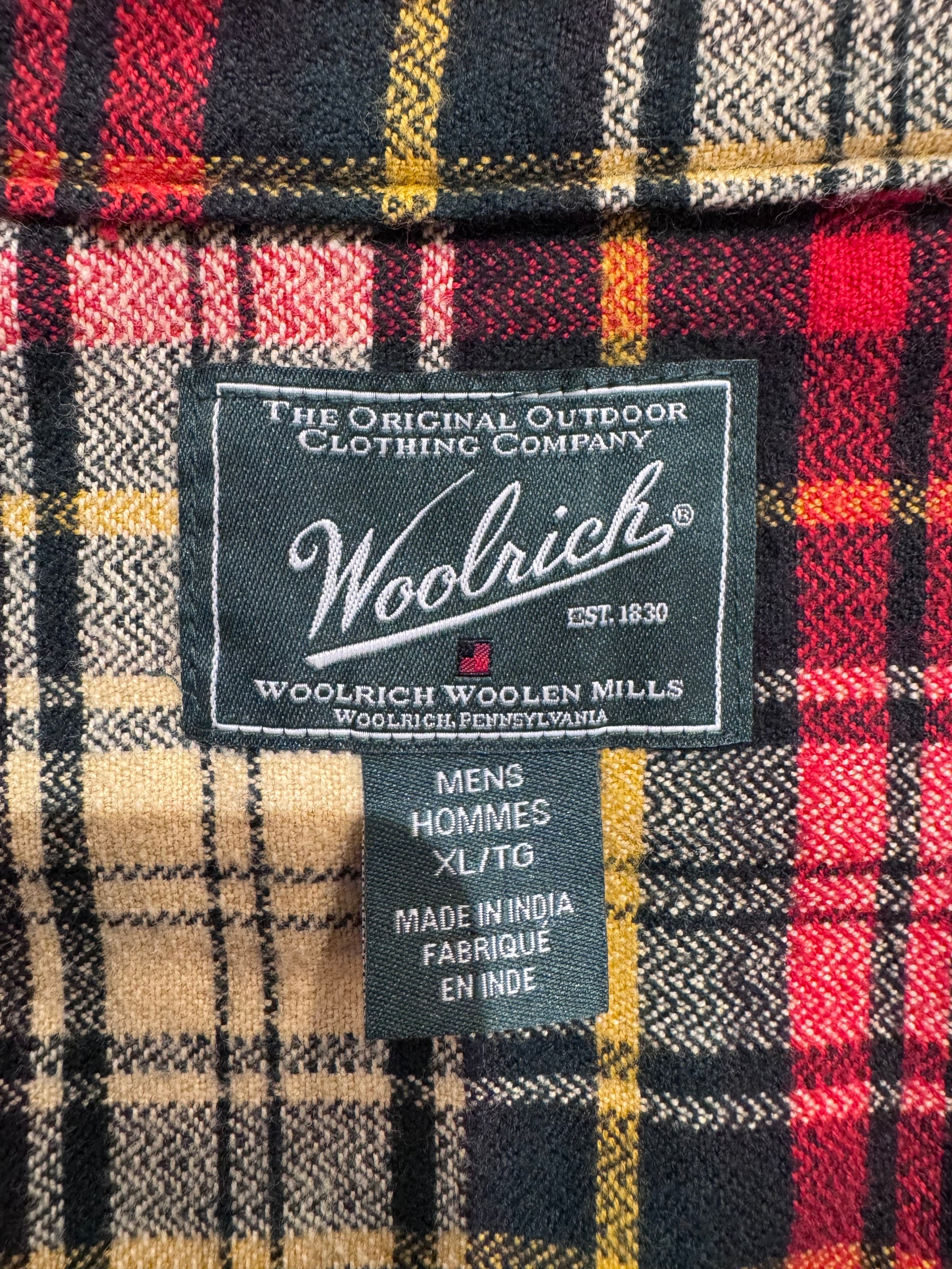 00's 「Woolrich」ネルシャツ