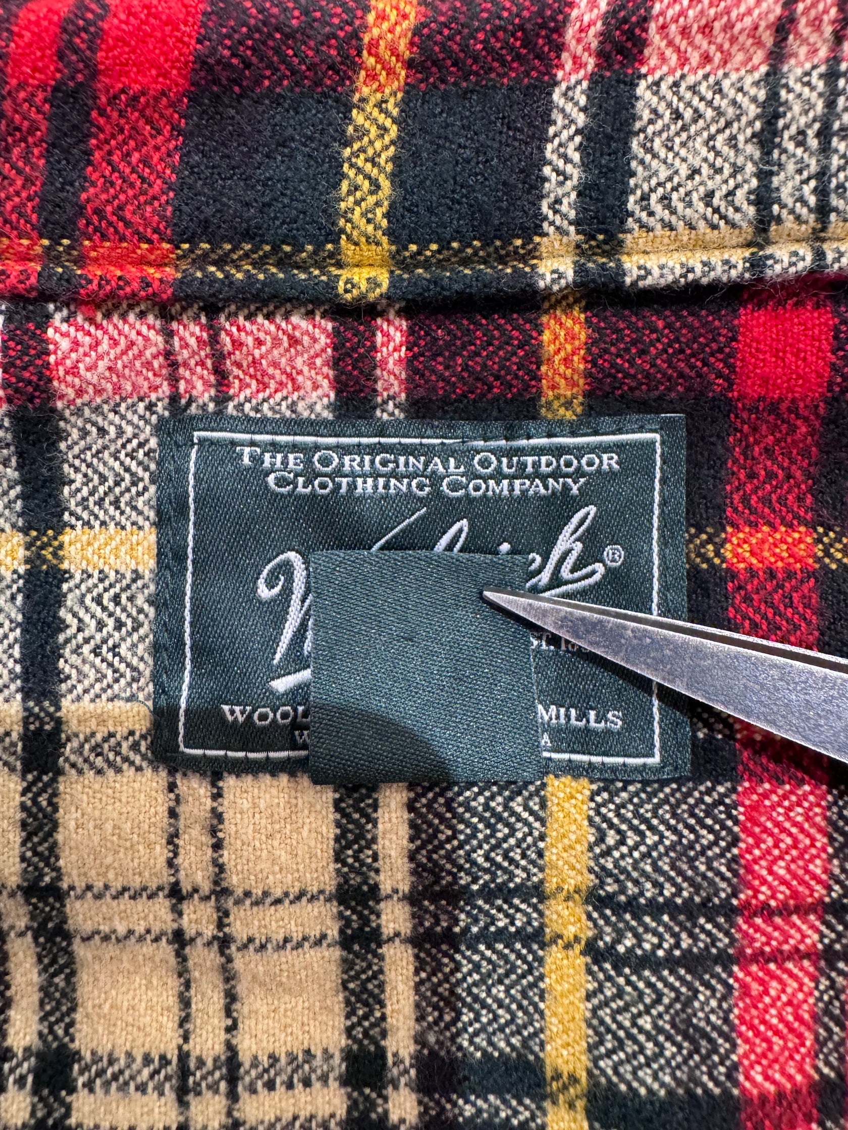 00's 「Woolrich」ネルシャツ