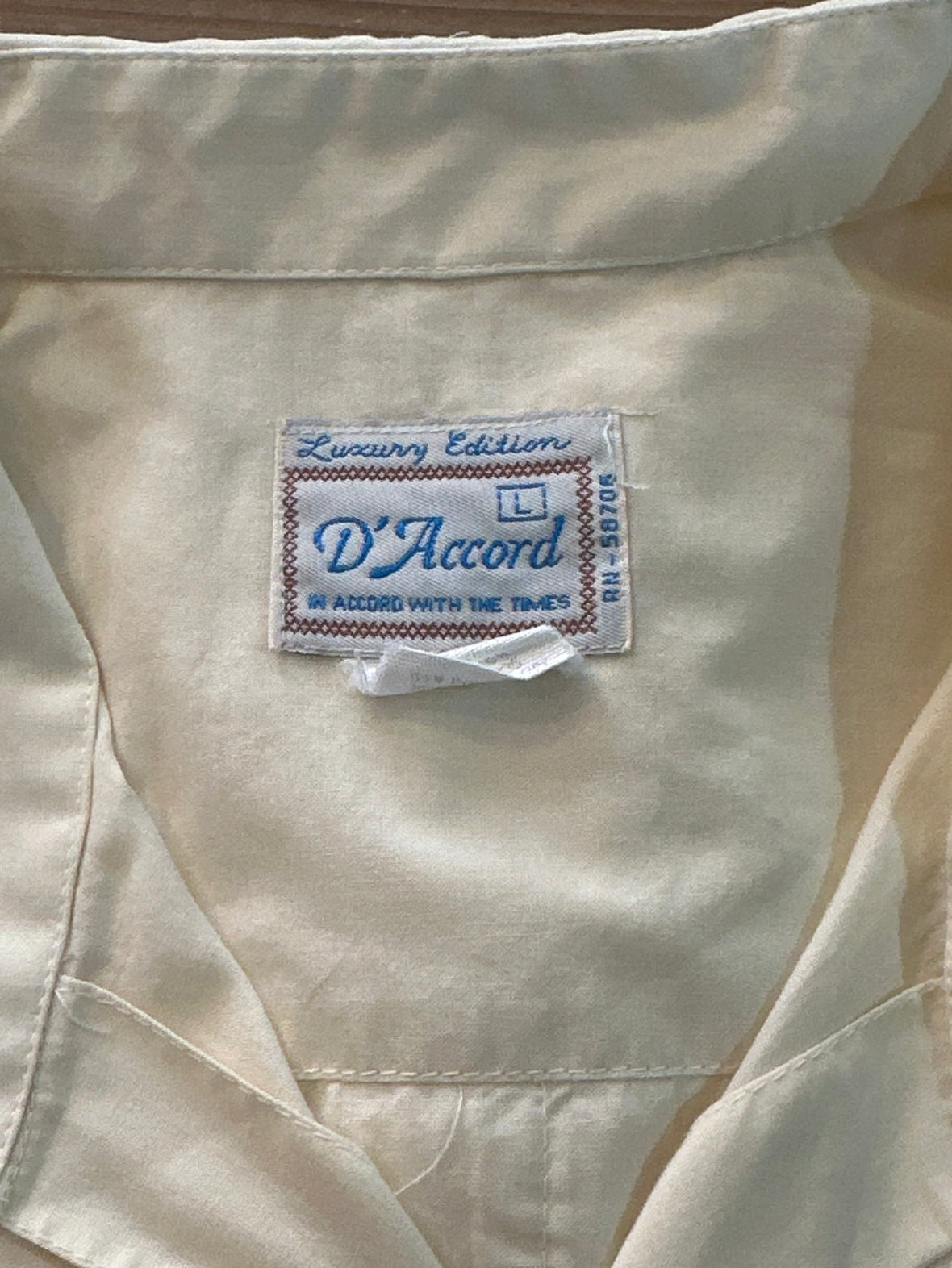 80's D'ACCORD キューバシャツ