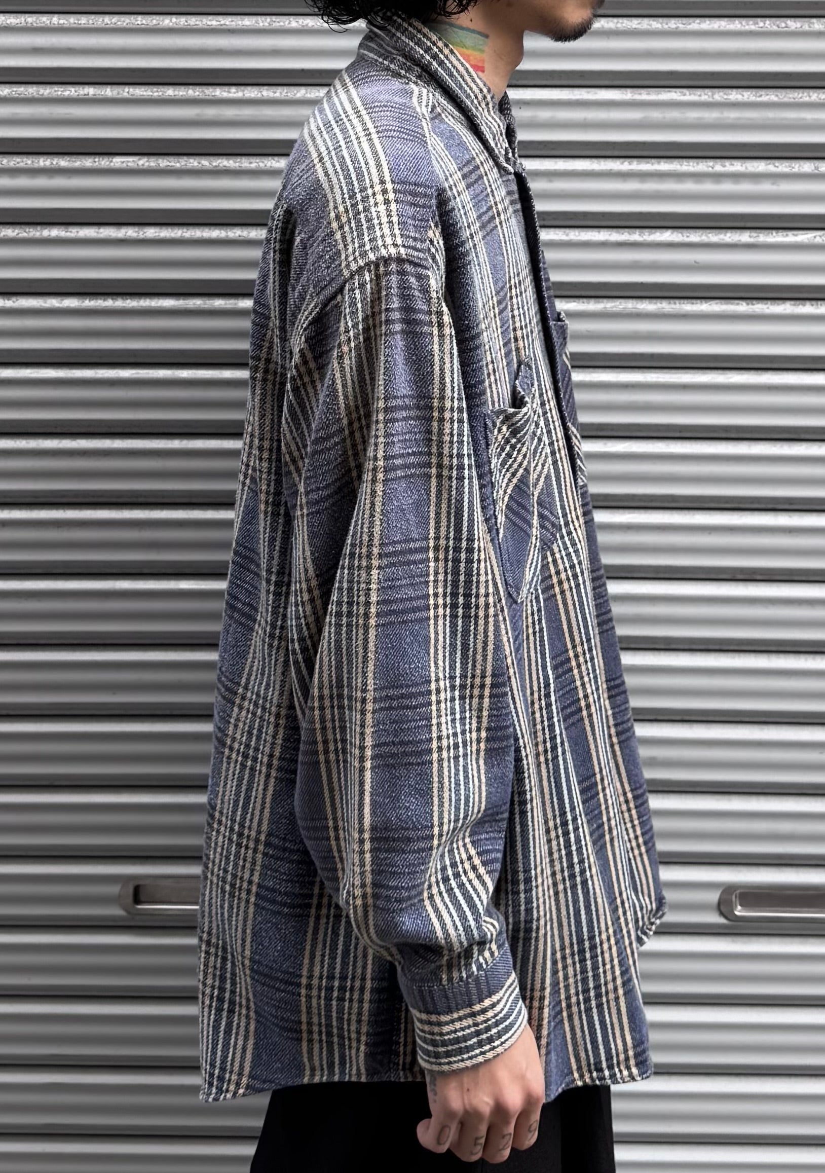 90’s「St. John’s Bay Heavyweight」ネルシャツ