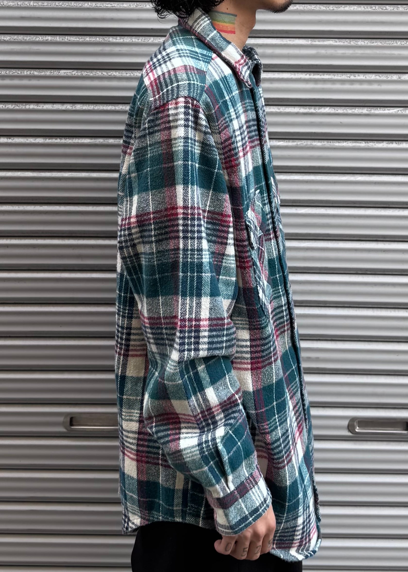 90's「carhartt」ネルシャツ