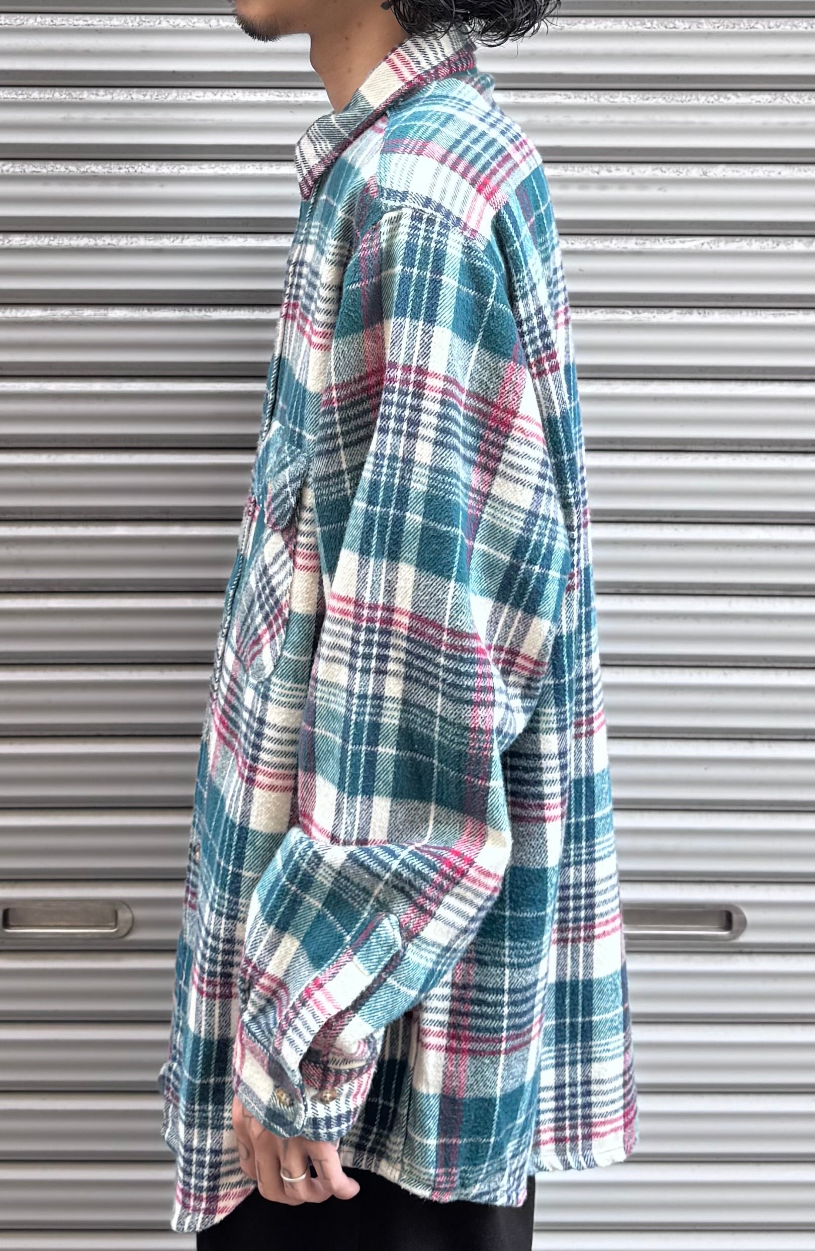 90's「carhartt」ネルシャツ