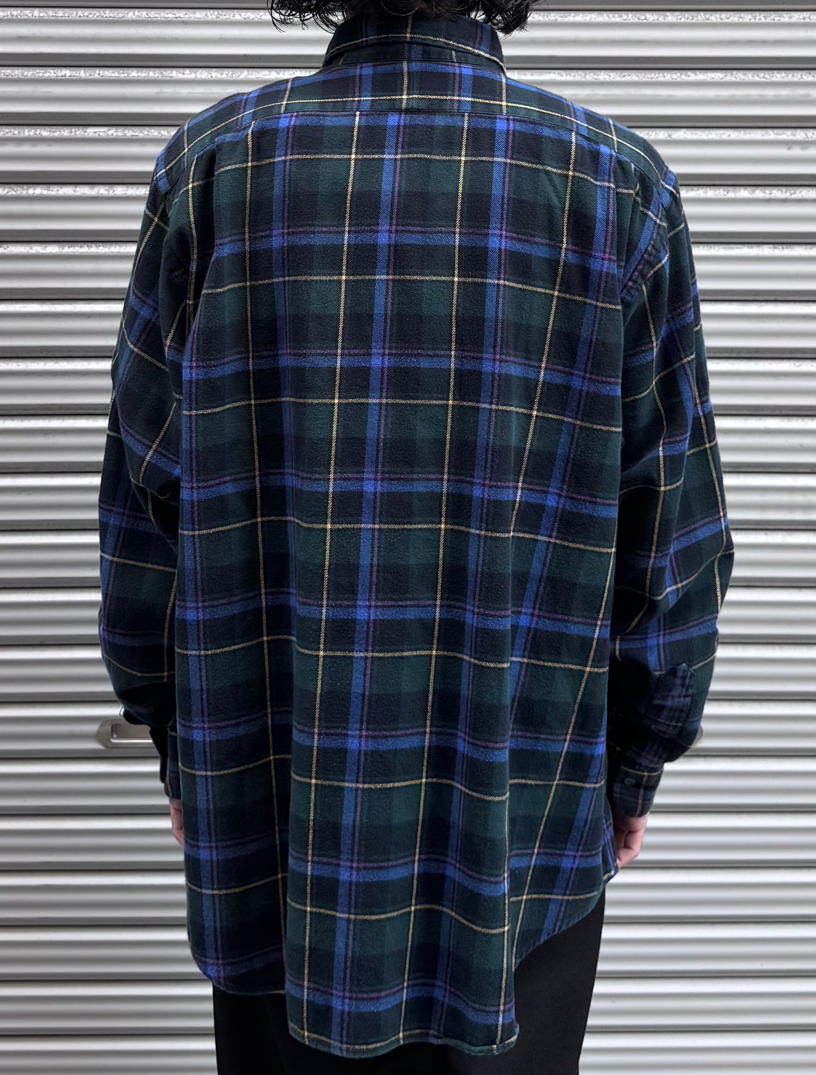 90's Ralph Lauren「REGENT」ネルシャツ