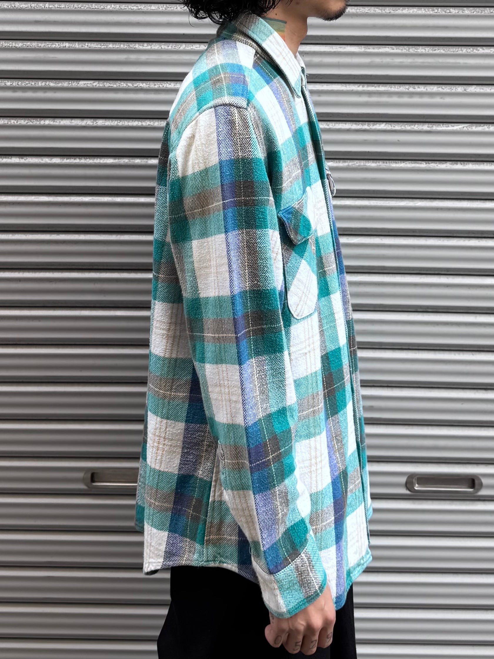 90’s「TIMBER RUN」ネルシャツ