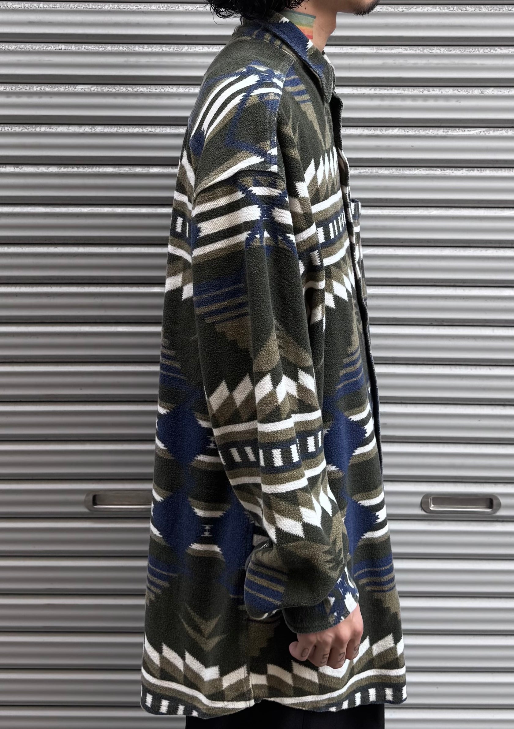 90's WIND RIVER「ネイティブ柄」ネルシャツ