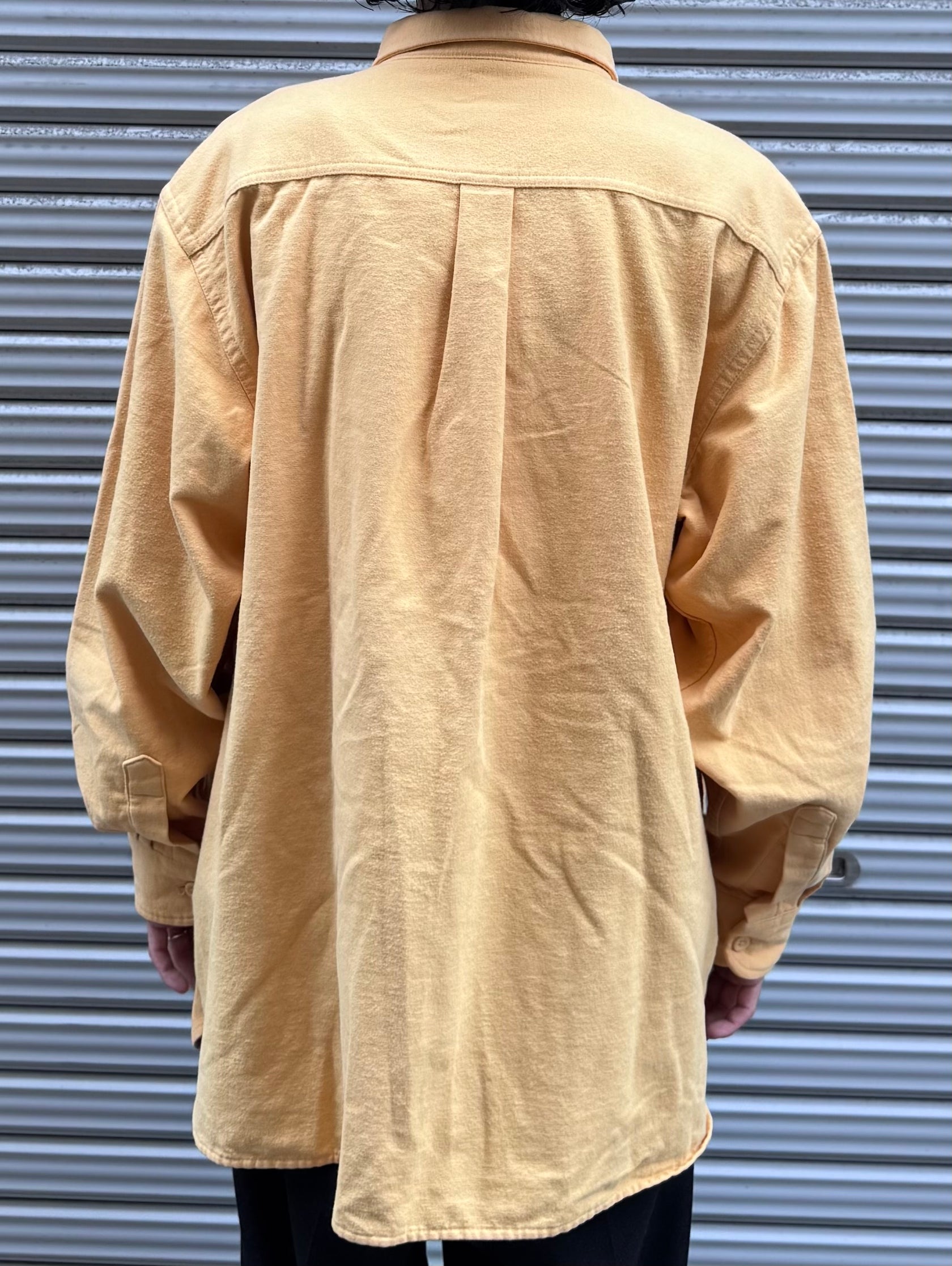 00's「L.L.Bean」無地ネルシャツ