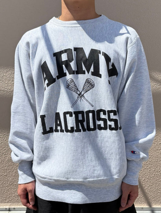 90‘s CHAMPION REVERSE WEAVE 「ARMY LACROSSE」USA製 スウェット