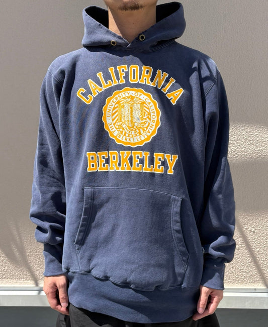 90‘s CHAMPION REVERSE WEAVE「CALIFORNIA BERKELEY」USA製 スウェットパーカー
