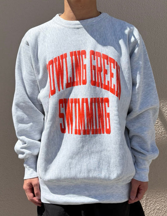 90‘s CHAMPION REVERSE WEAVE「BOWLING GREEN SWIMMING」USA製 スウェット