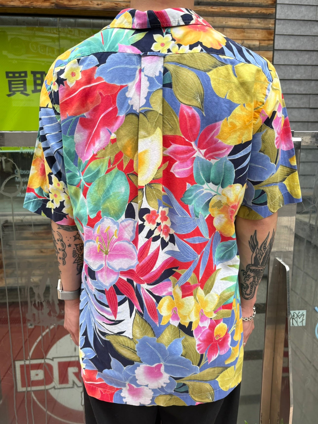 90's RALPH LAUREN「CALDWELL」オープンカラーシャツ