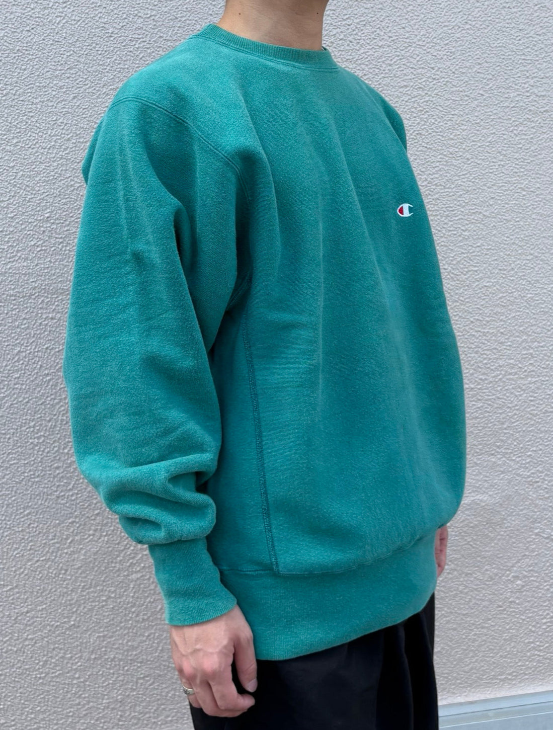 90‘s CHAMPION REVERSE WEAVE「Cロゴ刺繍」USA製 スウェット