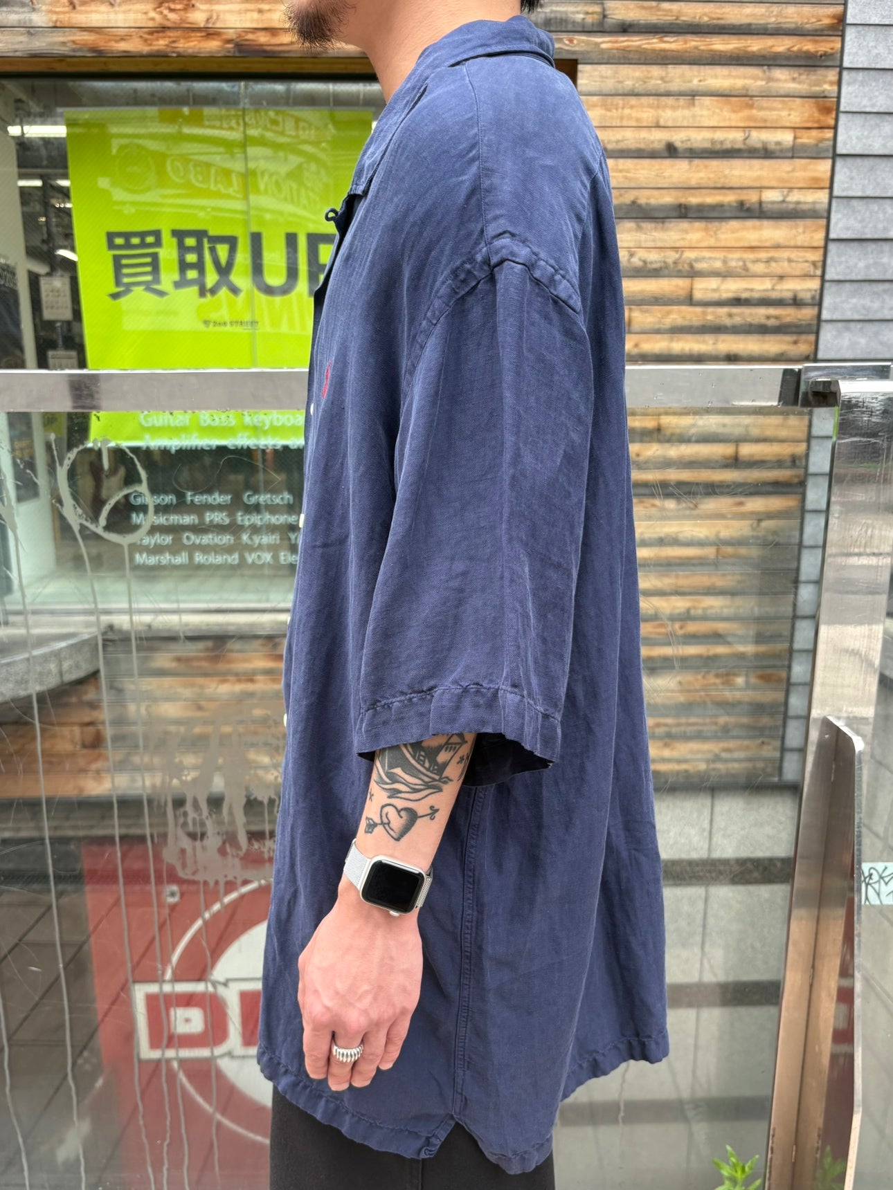 00's RALPH LAUREN オープンカラーシャツ