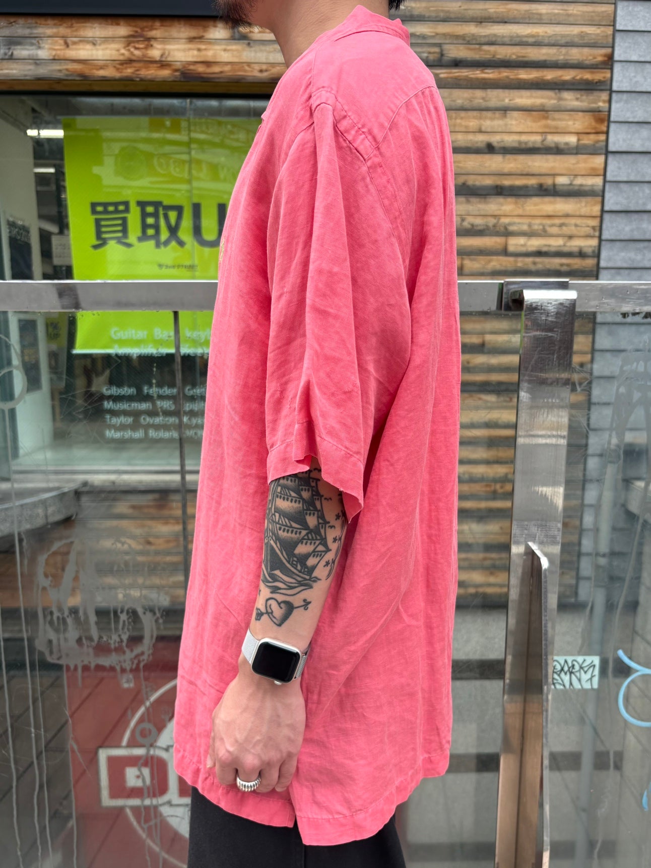 00's POLO GOLF RALPH LAUREN「CALDWELL」オープンカラーシャツ