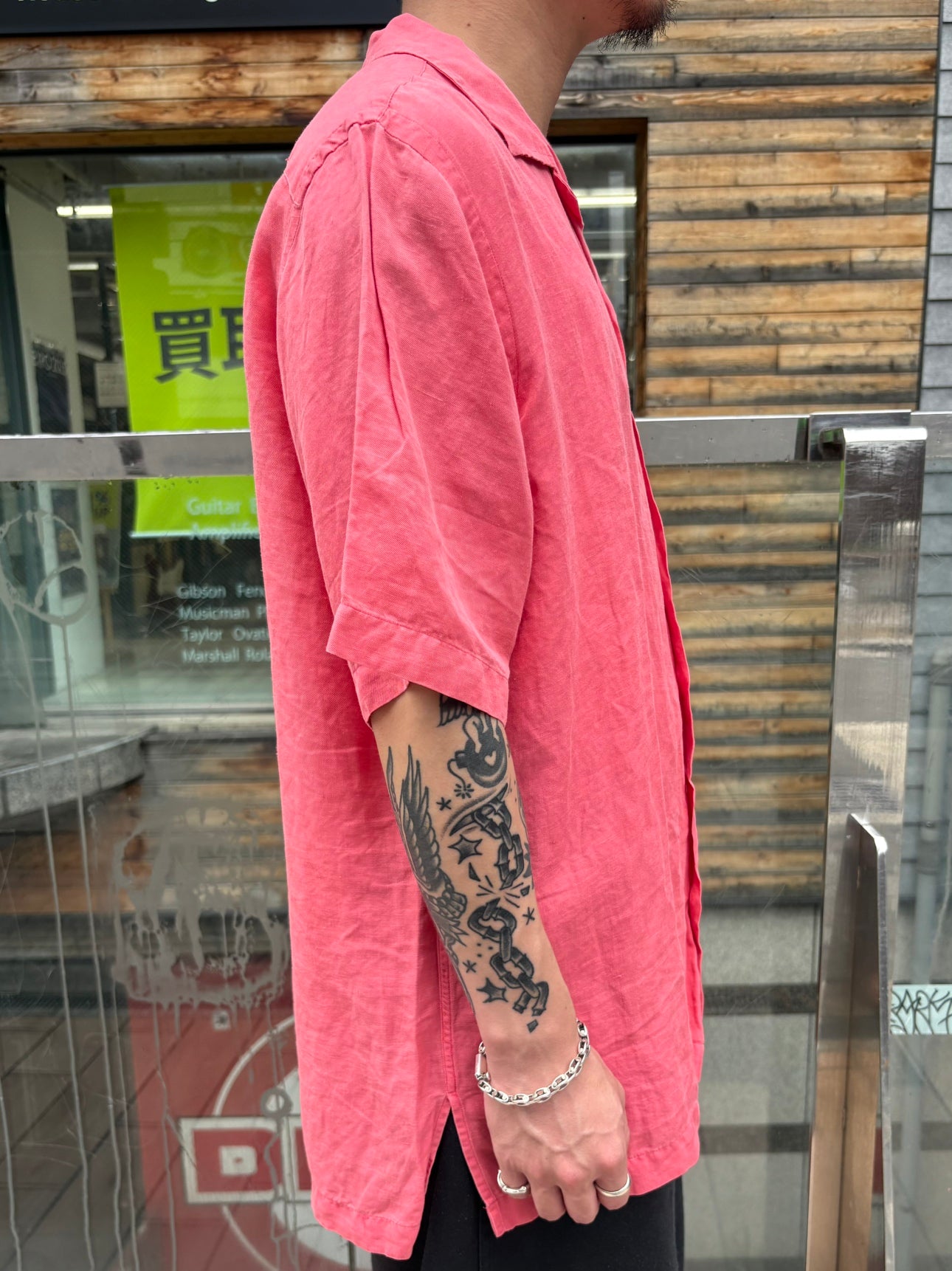 00's POLO GOLF RALPH LAUREN「CALDWELL」オープンカラーシャツ