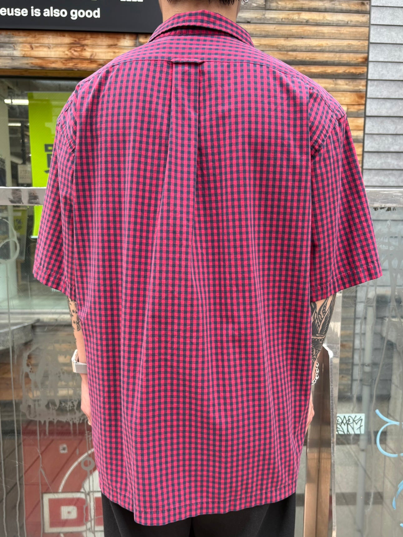 90's RALPH LAUREN「CALDWELL」オープンカラーシャツ