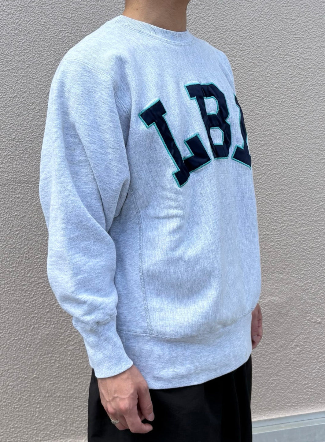 90‘s CHAMPION REVERSE WEAVE「LBI」USA製 スウェット
