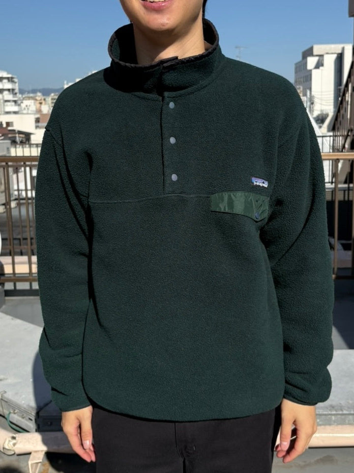 90's PATAGONIA「Synchilla Snap-T」フリースプルオーバー – FUJI STORE
