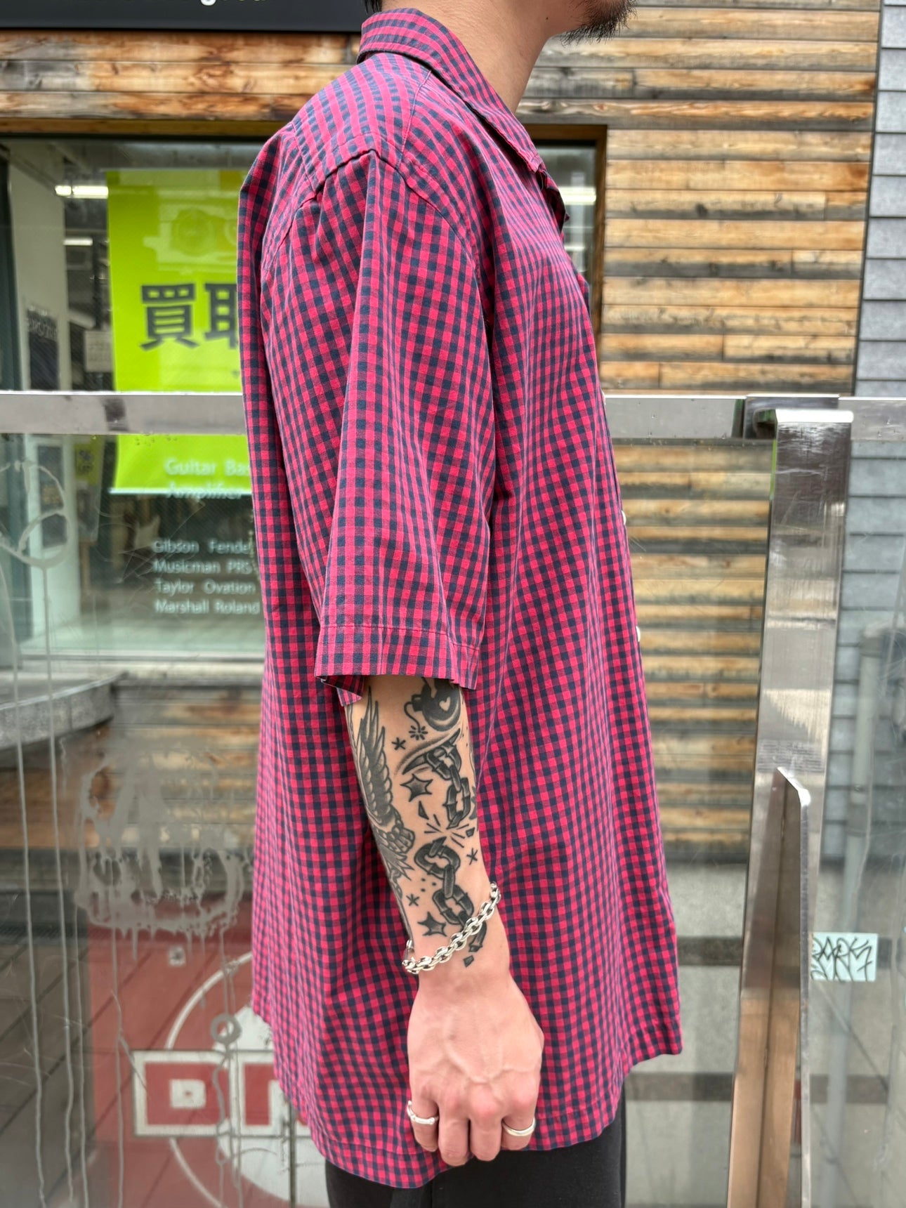 90's RALPH LAUREN「CALDWELL」オープンカラーシャツ